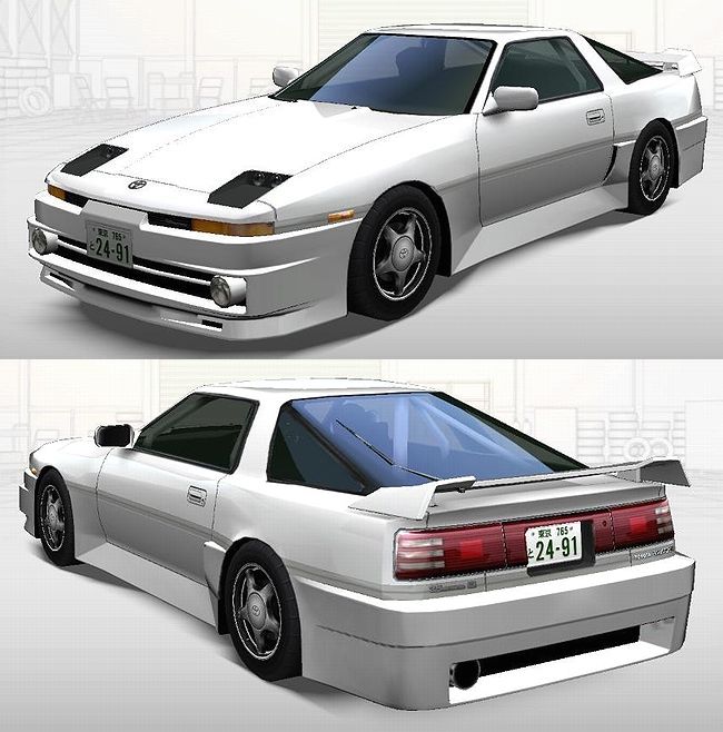 SUPRA 2.5GT TWIN TURBO R (JZA70) - 湾岸ミッドナイト MAXIMUM